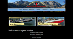 Desktop Screenshot of anglersmarine.com